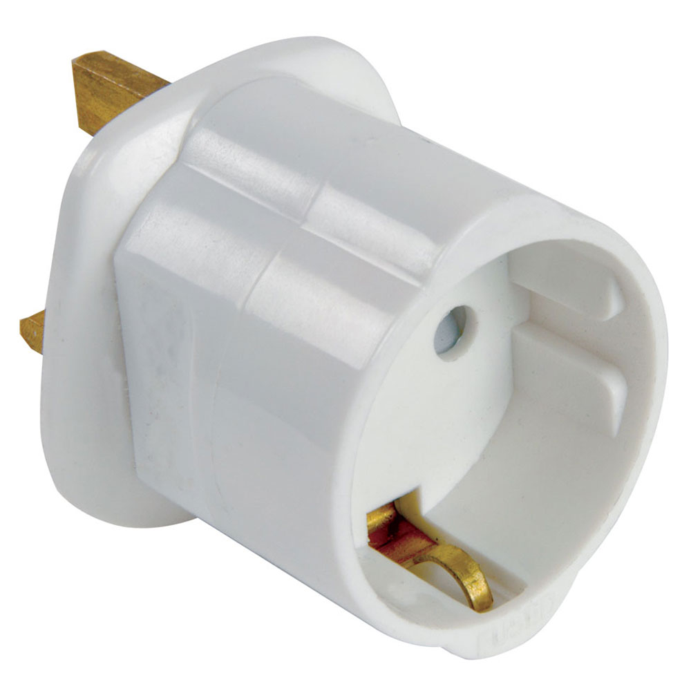 Mains plug adaptors for use in the UK Plug Adaptors